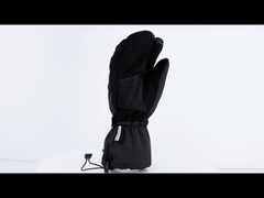 Men Women Electric Thermal Heated Mitten Gloves Liners For Winter Skiing