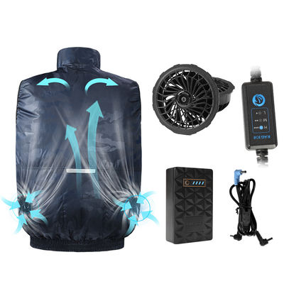 Speed Adjustable Fan Cooling Vest Battery Operated Cool Vest For Hot Weather