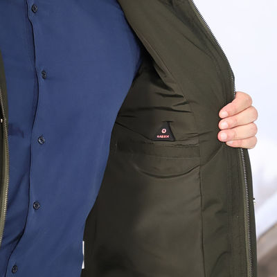 3 Temperature Adjustable Heated Winter Clothes 100% Polyester Heated Snowboard Jackets