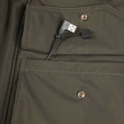 Men's Heating Jacket Custom Heated Clothes Electric Softshell Waterproof Winter Work Garment