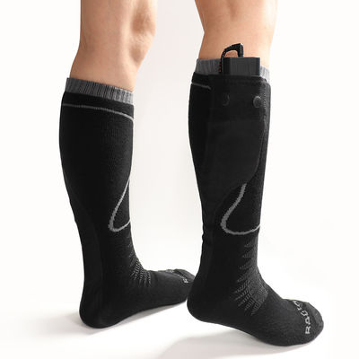 Elastic Battery Heated Socks For Men Rechargeable Electric Heated Socks