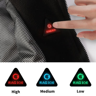 Unisex Outdoor Heated Vest With Battery Pack Usb Electric Heated Padded Gilet