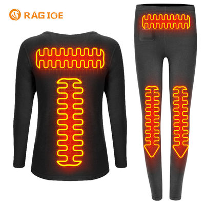 Base Layer Compression Suit Thermal Underwear Winter Outdoor Crane Cycling Skiing Base Layer Heated Gear Base Layer