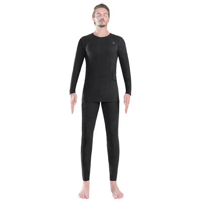 7.4V Rechargeable Battery Thermal Underwear Long Sleeve Magnetic Discharge Heated Underwear