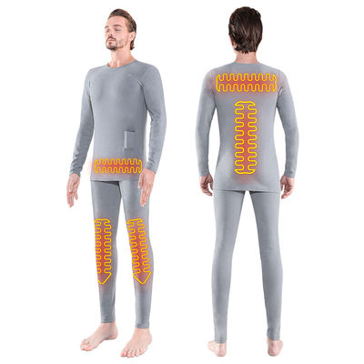 Wireless Remote Control Lightweight Keep Warm Battery Powered Thermal Underwear Heated Clothes