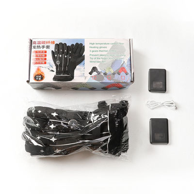 OEM / ODM Electric Thermal Snowmobile Gloves Heated Winter Gloves One Size for Winter Outdoor Camping