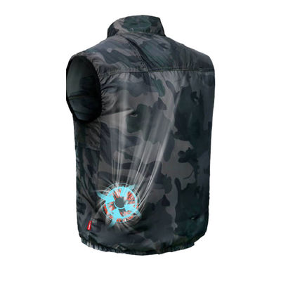 Air Conditioned Clothes Summer Sunscreen Air Conditioning Clothing Cooling Vest with Fan UV proof Jacket