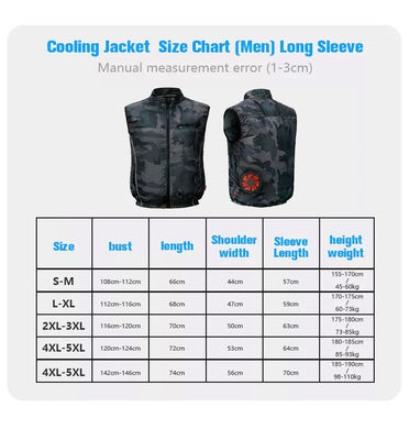 Air Conditioned Clothes Summer Sunscreen Air Conditioning Clothing Cooling Vest with Fan UV proof Jacket