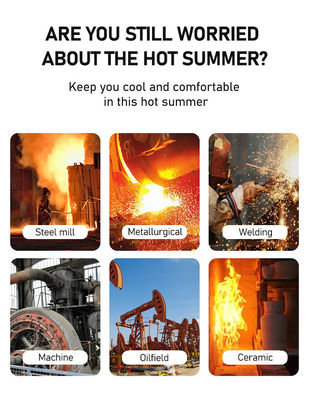 Air Conditioned Clothes Summer Sunscreen Air Conditioning Clothing Cooling Vest with Fan UV proof Jacket