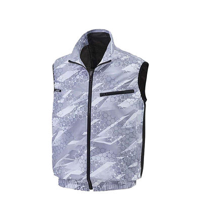 USB Charging Ac Vest 10050mAh Waistcoat Cooling Jacket For Summer