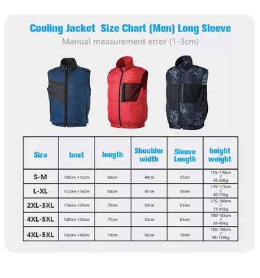 Sunscreen Summer Cooling Vest 7.2V Cold Vest For Hot Weather