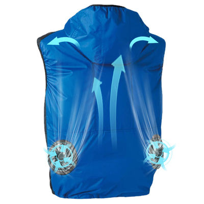 7.2V 6700mAh Motorcycle Air Conditioning Vest Multiple Air Flow Speed Control