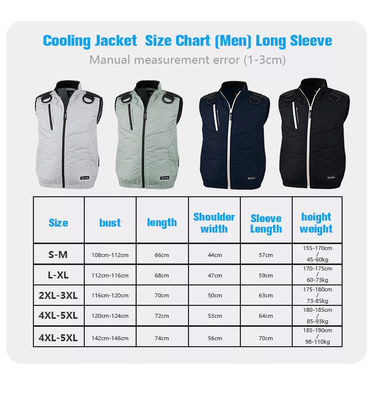 PSE Slim Air Conditioned Jacket Cooling Vest With 2 Fans