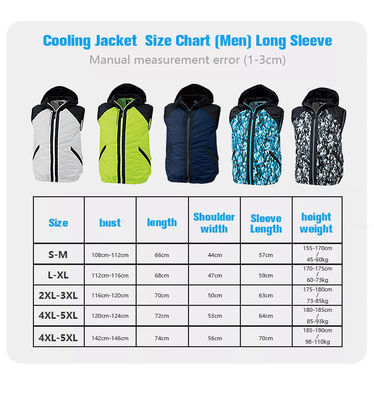 Grey 3XL Aircon Clothes Sunscreen Air Conditioned Work Suit