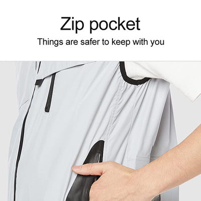 7.4V 5200mAh Fan Cooling Vest Air Conditioned Jacket With Two Fans