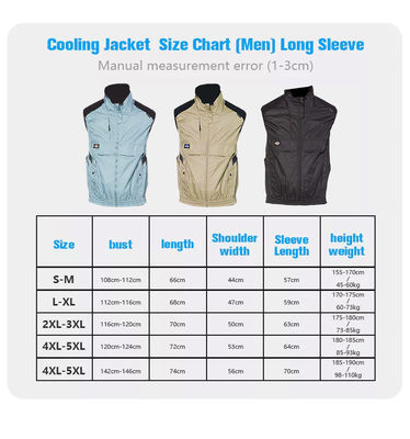 Summer Cooling Vest With 2 5V USB Fans Air Cooling Gilet With Fans