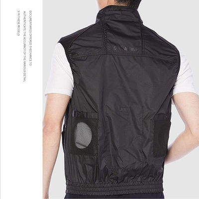 Summer Cooling Vest With 2 5V USB Fans Air Cooling Gilet With Fans
