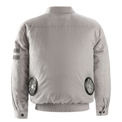 5V Fan Cooled Jacket Air Conditioned Apparel Uniform 3XL 4XL Size