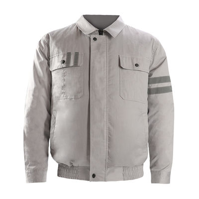OEM Blue Air Conditioned Bike Jacket With Cooling Fan For Work Construction