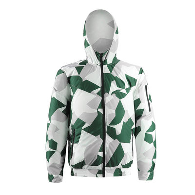 Hooded Air Conditioned Apparel Portable Ac Jacket For Biking Fishing