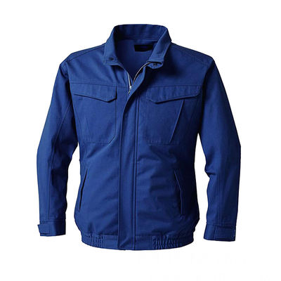 ODM Blue Air Conditioned Shirts 7.2V Battery Cooling Jacket With Fan