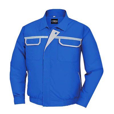 Unisex Lightweight Air Conditioning Coat Navy Blue Customized