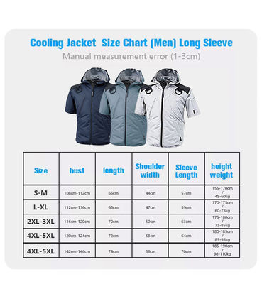 5V 2 Fans Jacket With Built In Air Conditioning Portable Ac Jacket