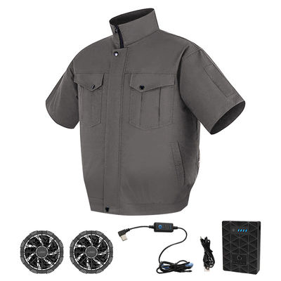 Turbo Fan Cooling Shirt XXXL Personal Air Conditioner Shirt For Farming