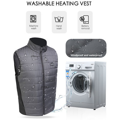 OEM Worsted Outdoor Heated Vest Battery Powered Warming Vest