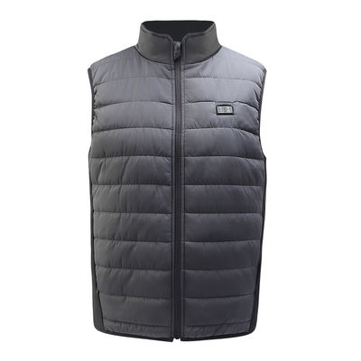 OEM USB Electric Heated Padded Gilet FCC Heated Battery Operated Vest