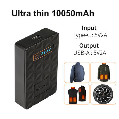 10050mAh Heated Vest Battery Pack Heated Body Warmer Battery Pack