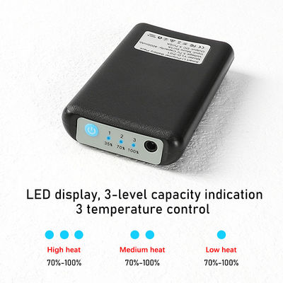 Grey 4000mAh Battery Heated Stockings Three Temp. Gears Heated Compression Socks