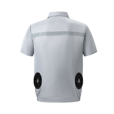 6-6.5 Hours Charging Time Reflective Fan Cooling Vest Less Than 30dB Noise
