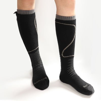 Washable Battery Powered Cold Weather Heated Socks For Winter Hunting Electric Ski Socks