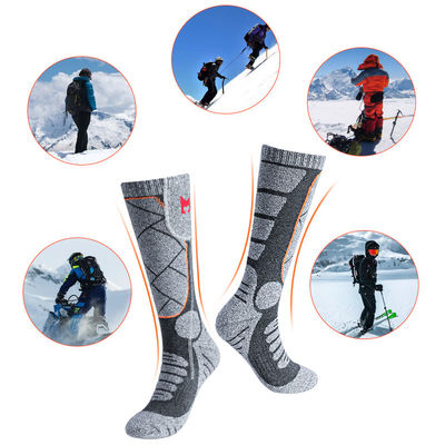 Men Women Battery Powered Hiking Warm Socks Thermal Heated Socks For Cold Weather