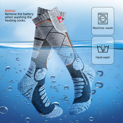 Men Women Battery Powered Hiking Warm Socks Thermal Heated Socks For Cold Weather