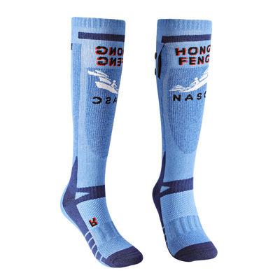 Rechargeable 4 Heating Settings Lithium Ion Self Heating Socks For Camping Fishing Skiing