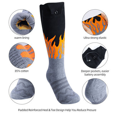 Electric Winter Thermal Heated Socks Washable With Rechargeable Battery