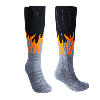 7.4V 3350mAh Rechargeable Battery Electric Heated Socks For Outdoor Riding Camping Hiking