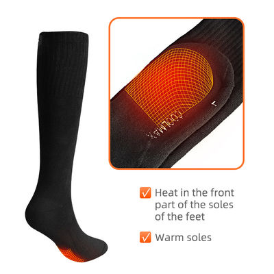 Men Women Winter Thick Cotton Battery Heated Socks Electric Thermal Insulated Heating