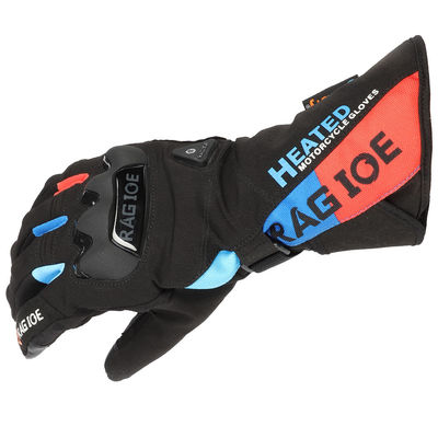 Windproof Rechargeable Heated Mittens 2600mAh Battery Operated Warming Gloves