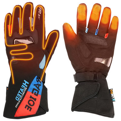 8.4V Rechargeable Heated Mittens Antiskid Electric Heated Cycling Gloves