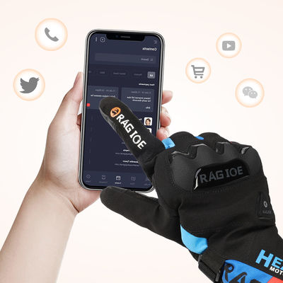 8.4V Rechargeable Heated Mittens Antiskid Electric Heated Cycling Gloves