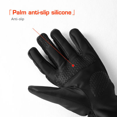 Adjustable Temperature Thin Electric Rechargeable Battery Heated  Gloves One Size Heated Ice Fishing Gloves