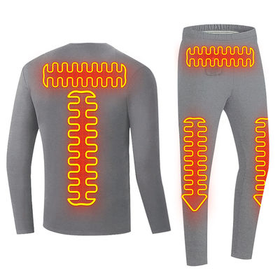Custom Thermo Underwear Mens Heated Long Johns Set Thermal Underwear for Men