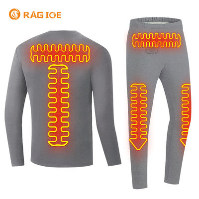 Wireless Remote Control Lightweight Keep Warm Battery Powered Thermal Underwear Heated Clothes
