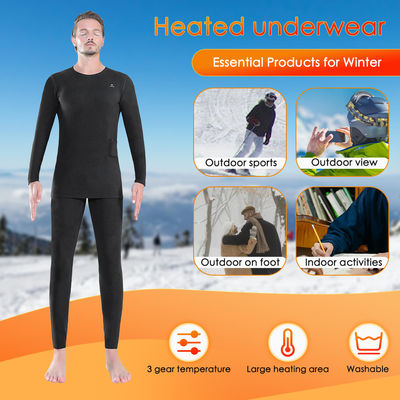 Keep Warm Pajamas Set Winter Heating Thermal Underwear Sets Heated Long Johns​