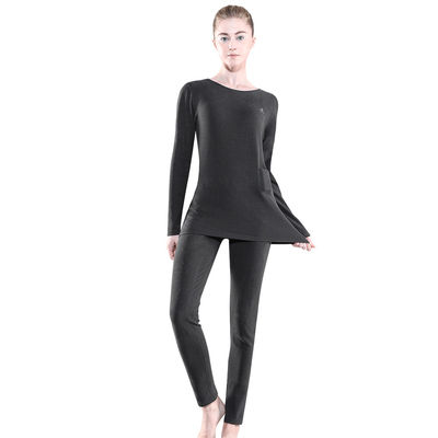Women Premium Winter Long Warm Electric Tops Pants Suit Set Clothing Heating Fleece Heated Thermal Suit Underwear