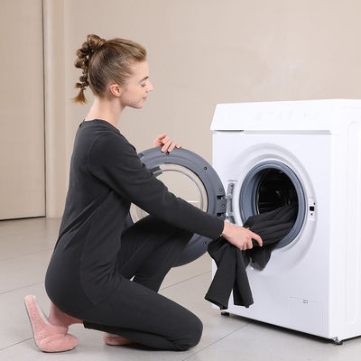 Female Winter Battery Heating Base Layers Thermal Long Underwear Two Piece Suit
