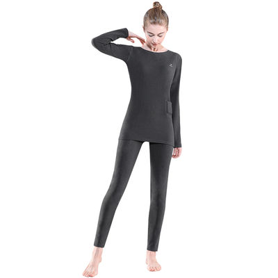 Battery Powered Heated Base Layer Clothing Shirt / Pants For Women